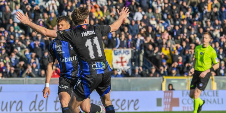 Matteo Tramoni, bomber del Pisa (da facebook.com/pisasportingclub)