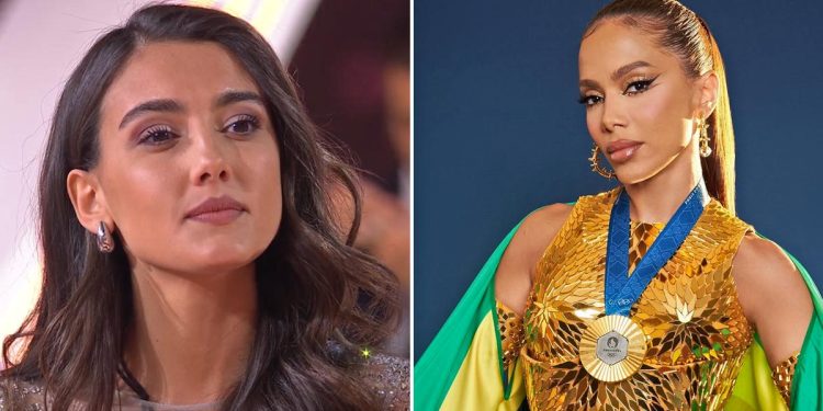 Lo sfogo di Anitta dopo l'eliminazione di Zeudi Di Palma al Grande Fratello (Collage screen Mediaset Infinity e Instagram)