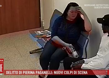 Pierina Paganelli, Manuela e Louis in questura (Foto: Storie Italiane)