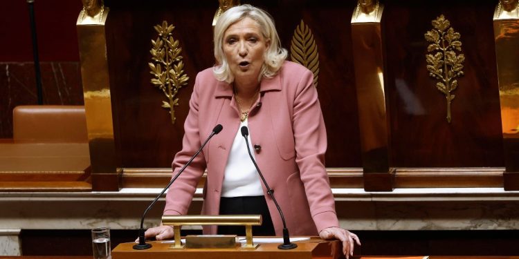 Marine Le Pen, Parlamento Francia