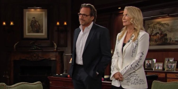 Beautiful anticipazioni 4 aprile 2025 (Screen Mediaset Infinity)