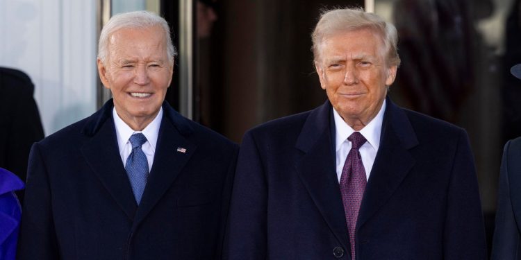 Biden e Trump