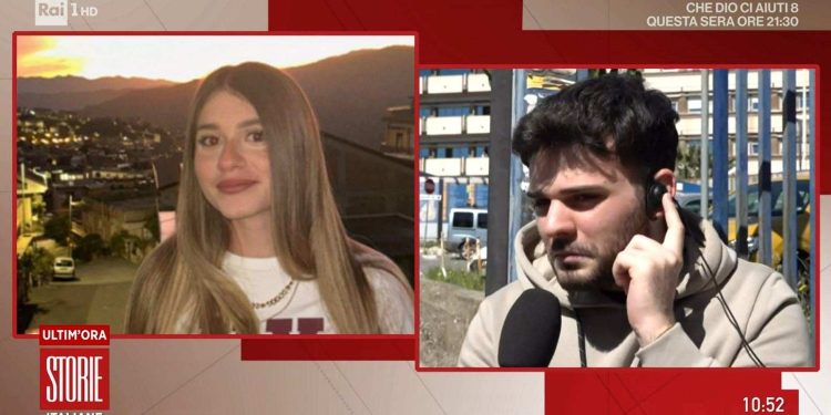 Il fratello di Sara Campanella (Foto: Storie Italiane)