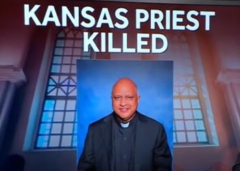 Don Arul Carasala, sacerdote ucciso in Kansas, 2025 (Foto KMBC)