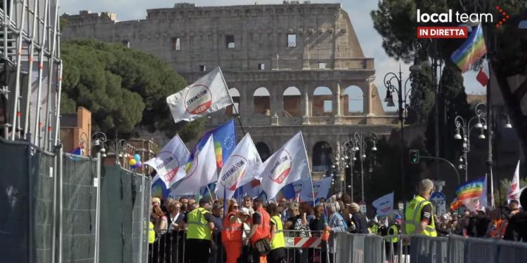 Manifestazione 5 aprile Roma contro riarmo