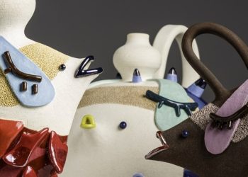 Antonio Aricò, Elena Milani, vasi mare, 2025 (foto doppiafirma.com)