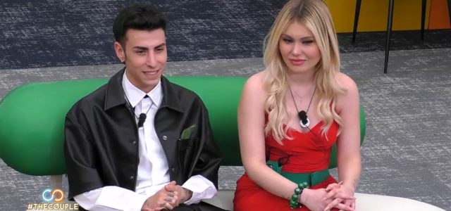 Pierangelo e Jasmine a The Couple (Foto: screen Mediaset Infinity)