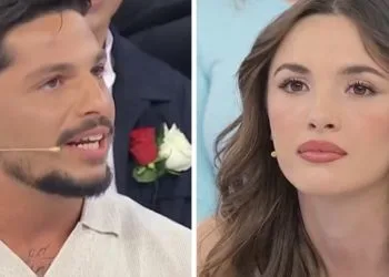Gianmarco Steri e Nadia a Uomini e Donne (collage)