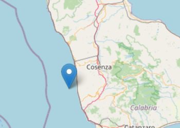 Terremoto Costa Calabra Occidentale, 9 Aprile 2025 (Foto Ingv)