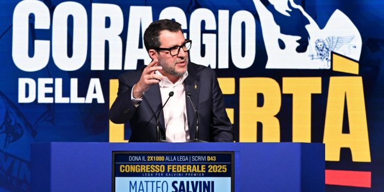 Salvini, Congresso Lega