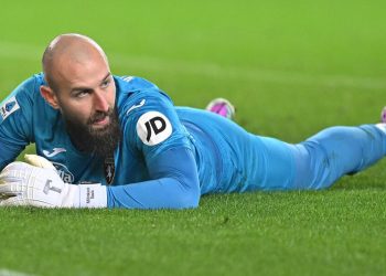 Vanja Milinkovic-Savic con la maglia del Torino (Foto ANSA)