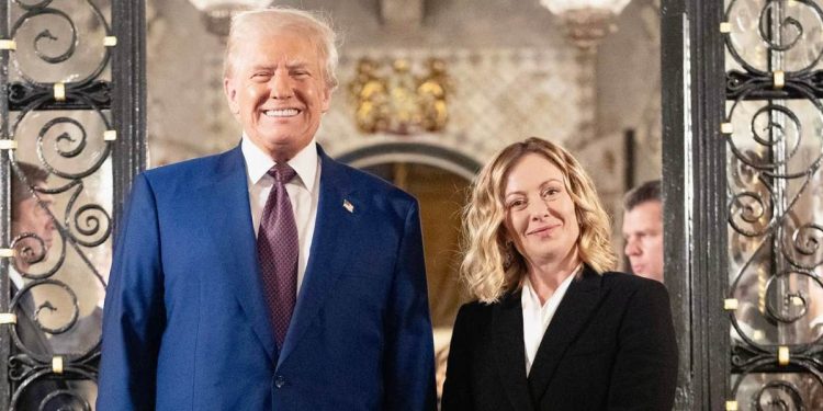 Trump e Meloni