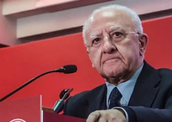 Vincenzo De Luca, governatore della Campania (Ansa)