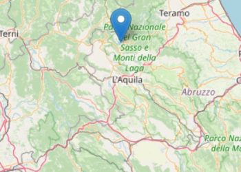 Terremoto Capitignano, 11 aprile 2025 (Foto Ingv)