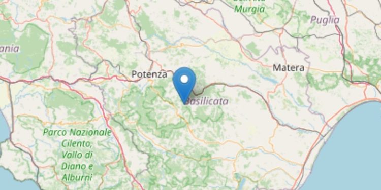 Terremoto Castelmezzano (PZ), 12 Aprile 2025 (Foto Ingv)