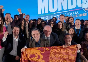 Salvini con i governatori della Lega