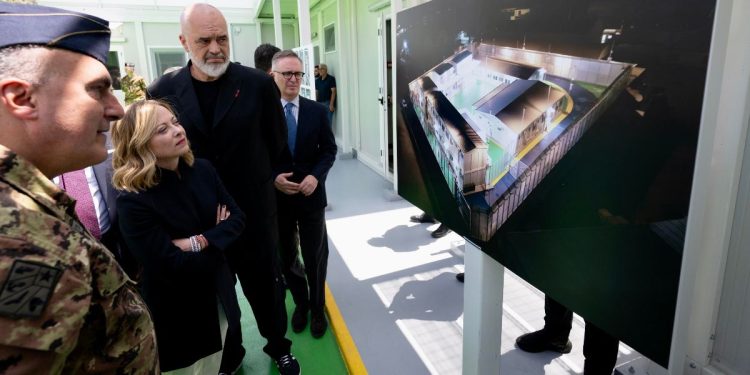 Meloni a Rama, Albania