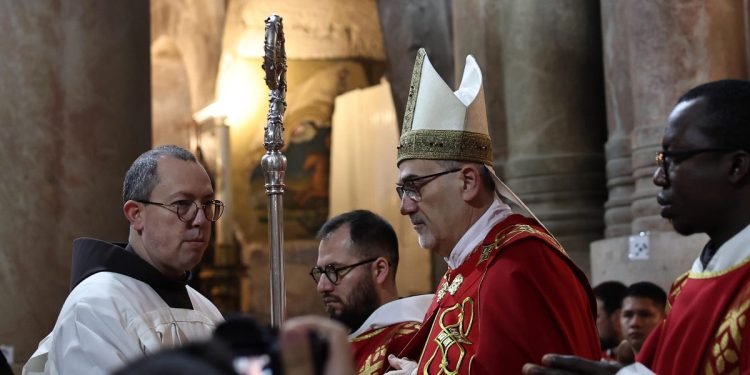 Pizzaballa al Santo Sepolcro