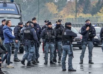 sgombero di un rave party