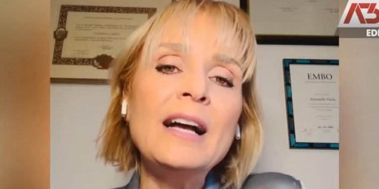 Antonella Viola (Foto Rai)