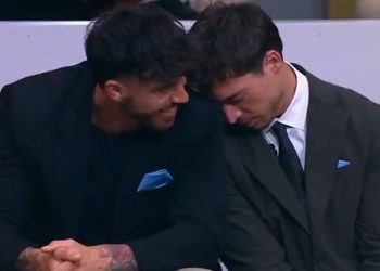 Antonino Spinalbese e Andrea Tabanelli a The Couple (Foto: Screen)