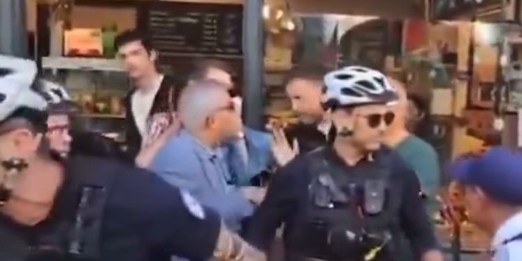 Strasburgo, panetteria Dreher assaltata da attivisti pro-pal, 2025 (Foto: X)