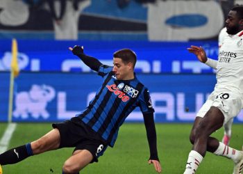 Mario Pasalic e Youssouf Fofana in Atalanta Milan (Foto ANSA)