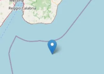 Terremoto Mar Ionio 16 aprile 2025 (Foto Ingv)
