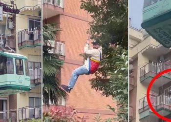 L'evacuazione della cabina a valle della funivia del Monte Faito