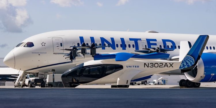 Foto di proprietà della Archer Aviation Inc. Tutti i diritti riservati