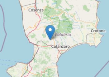 Terremoto Miglierina (CZ), 19 aprile 2025 (Foto Ingv)