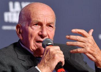 Fausto Bertinotti, ex presidente della Camera (Ansa)