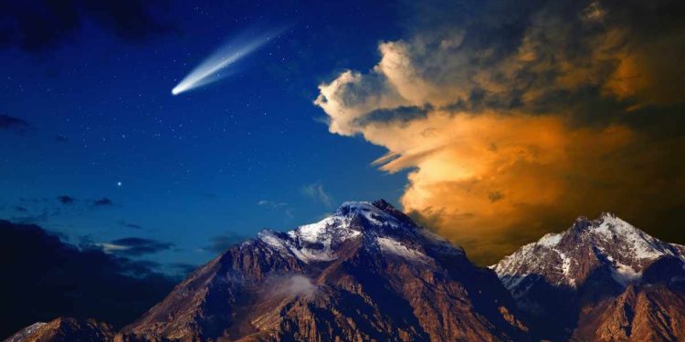 Cometa di Pasqua quando passa