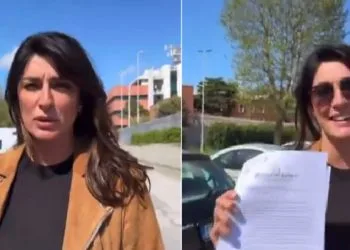 Elisa Isoardi derubata a Livorno