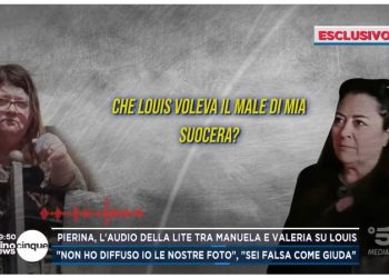 Pierina Paganelli, la lite fra Manuela Bianchi e Valeria Bartolucci (Foto: Mattino 5)