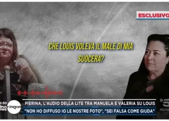 Pierina Paganelli, la lite fra Manuela Bianchi e Valeria Bartolucci (Foto: Mattino 5)