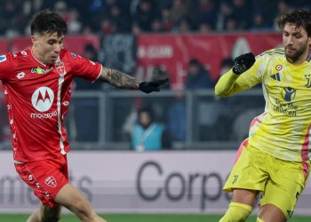Alessandro Bianco e Manuel Locatelli in Monza Juventus (Foto ANSA)