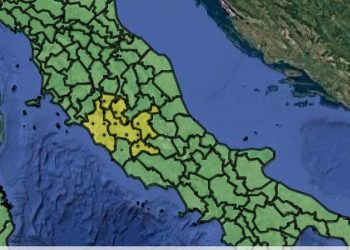 Allerta meteo 27 aprile 2025 (Foto: Protezione Civile)