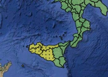 Allerta meteo 28 aprile 2025 (Foto: Protezione Civile)