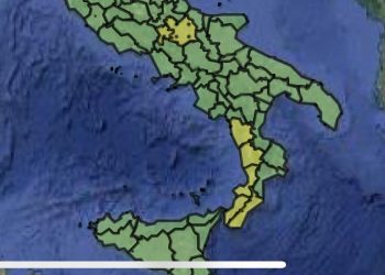 Allerta meteo 29 aprile 2025 (Foto: Protezione Civile)