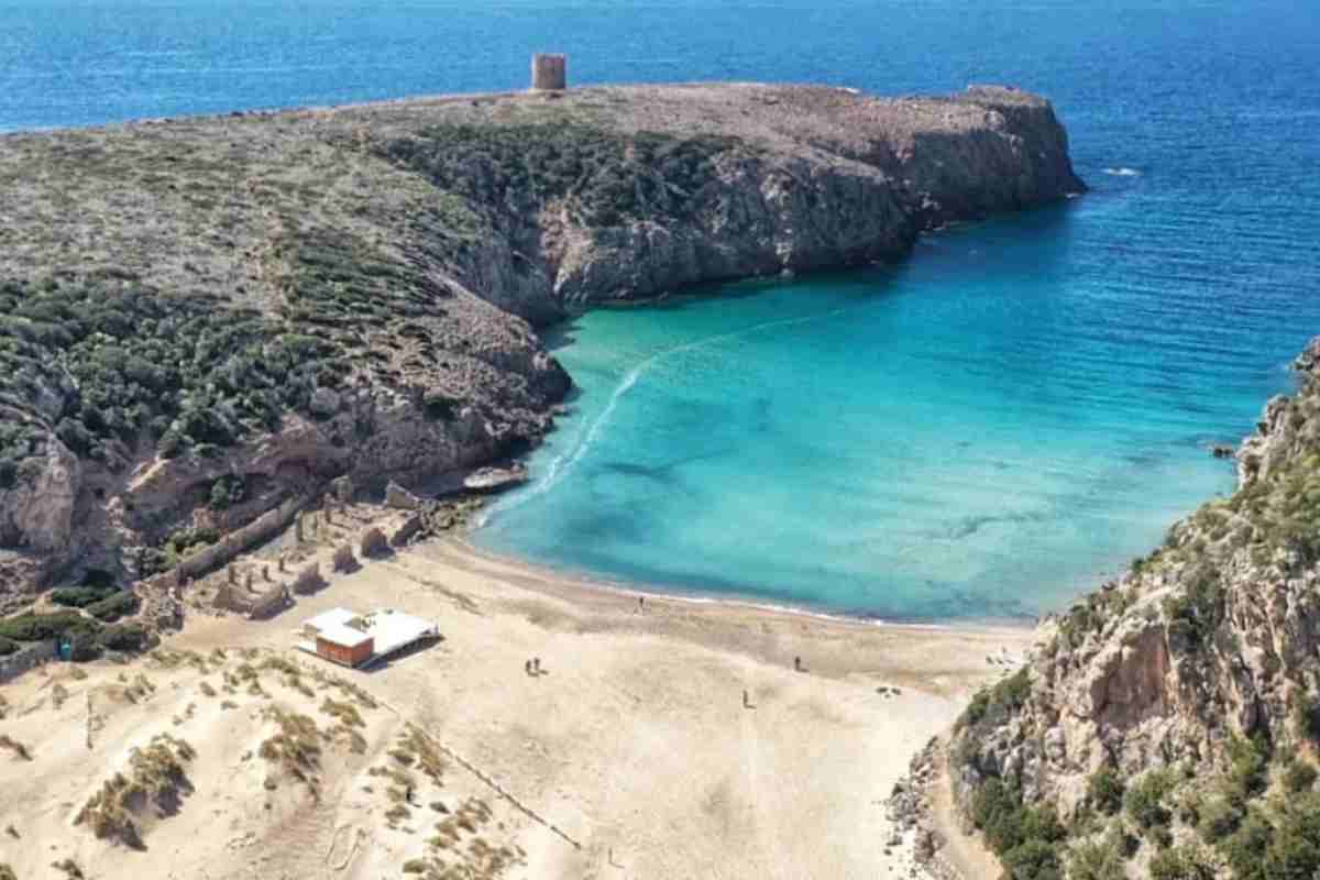 spiaggia meravigliosa in italia