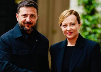 Meloni e Zelensky