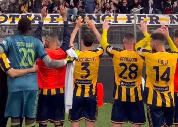 La Juve Stabia saluta i suoi tifosi (da Facebook)