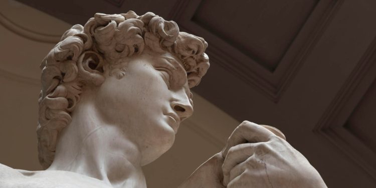 Michelangelo, "David" (1501-1504, particolare)
