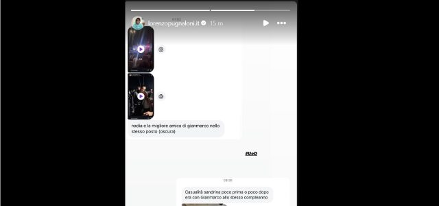 La segnalazione su Nadia Di Diodato 