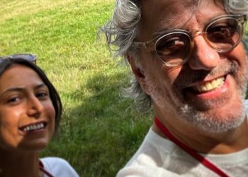 Margherita Locatelli e suo padre Giorgio