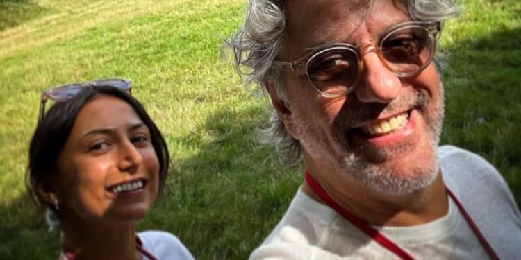 Margherita Locatelli e suo padre Giorgio