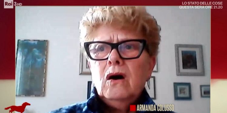 Armanda, la mamma di Alberto Trentini