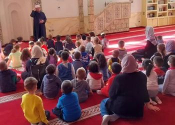 Ponte della Priula: bimbi in gita alla moschea