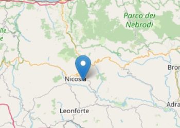 Terremoto Nicosia (EN) 6 maggio 2025 (Foto: Ingv)